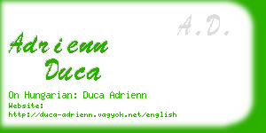 adrienn duca business card